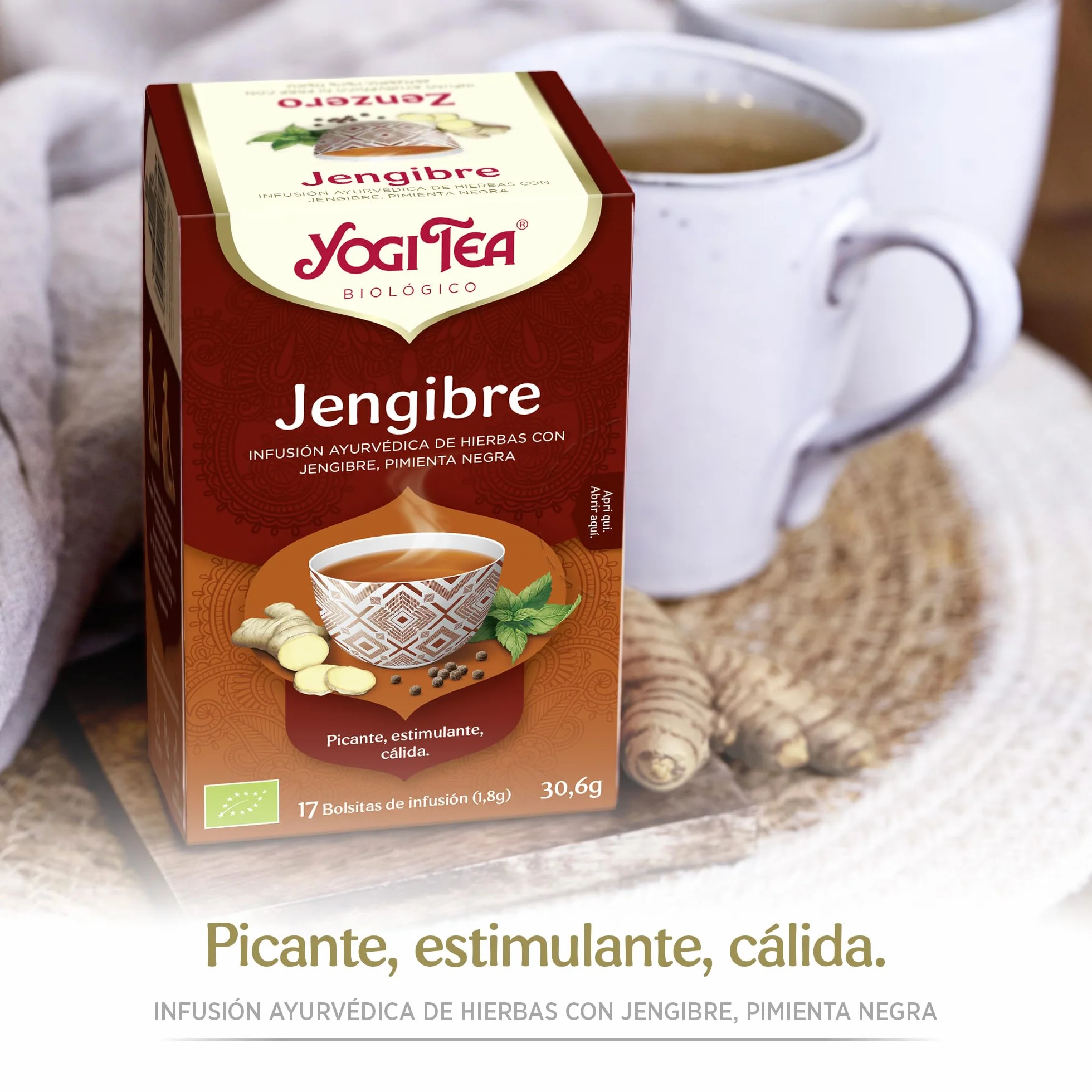 Yogi Tea Jengibre Paquete de 6 x 17 Sobres 102 Sobres