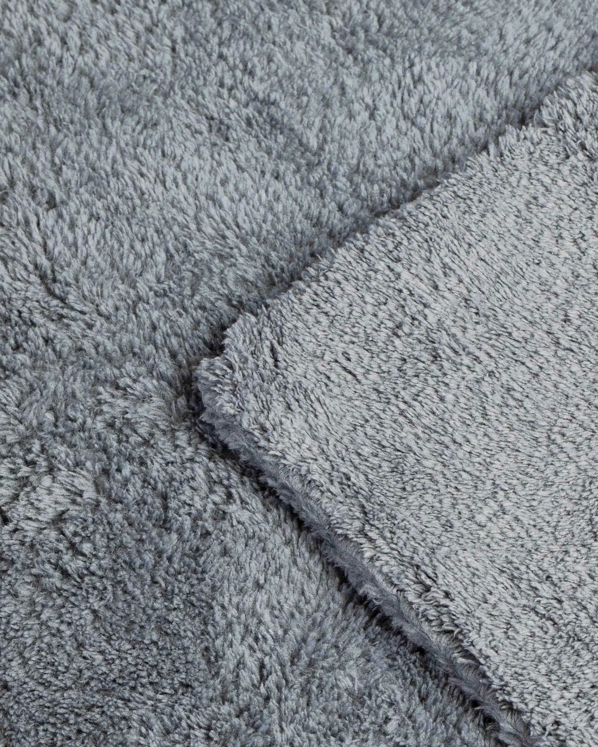 Adam's Borderless - Toalla de Microfibra sin Bordes Color Gris, 480 g/m², Microfibra de Felpa de 16 x 16 Pulgadas, Tacto Delicado para Las Superficies más delicadas (Paquete de 12)