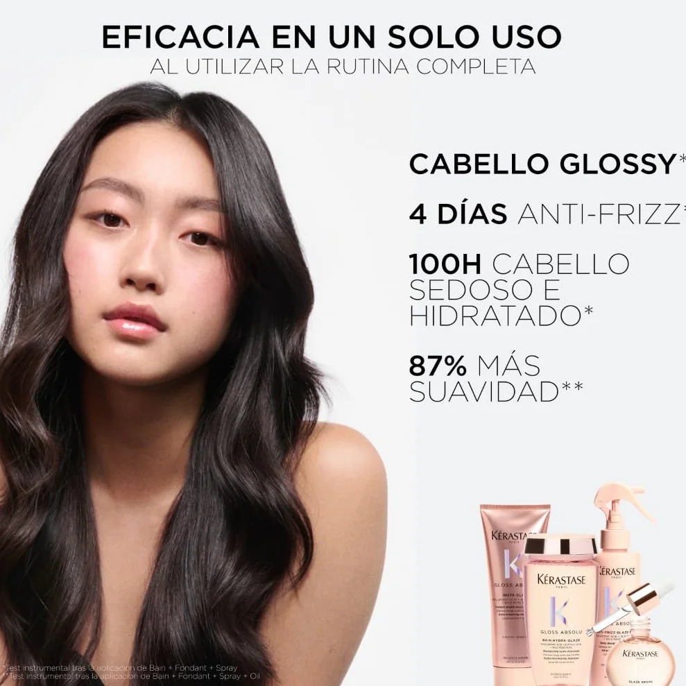 Kérastase Gloss Absolu Bain Hydra-Glaze Champú Hidratante e Iluminador 250ml