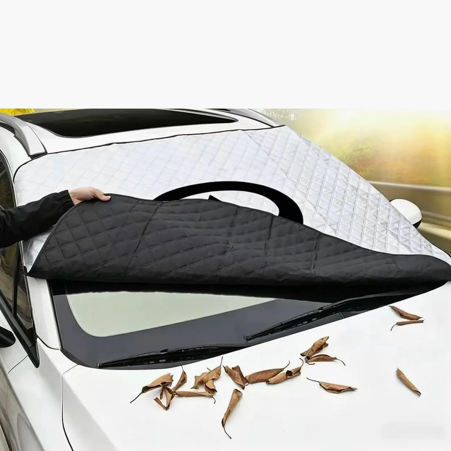 Parasoles Coche para CR-V 2023 2024, 2025, 2026 Parasol para Parabrisas Delantero, Visera Solar, Aislamiento Térmico, Refrigeración Verano para Coche