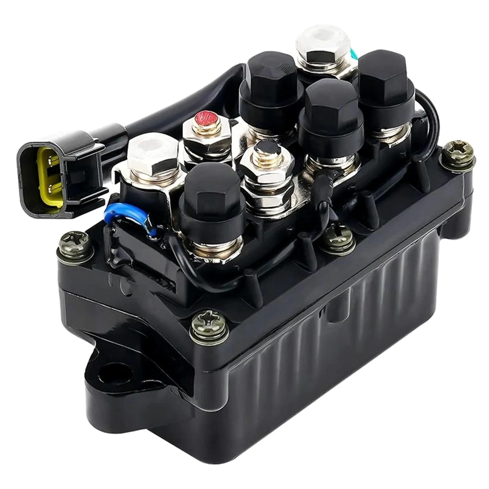 Solenoide de relé arranque 12V para motor fueraborda para Yamaha 4 tiempos F-150 F-225 F-90 HP F150TLRC F60TLRD F75TLRD F30LEHA