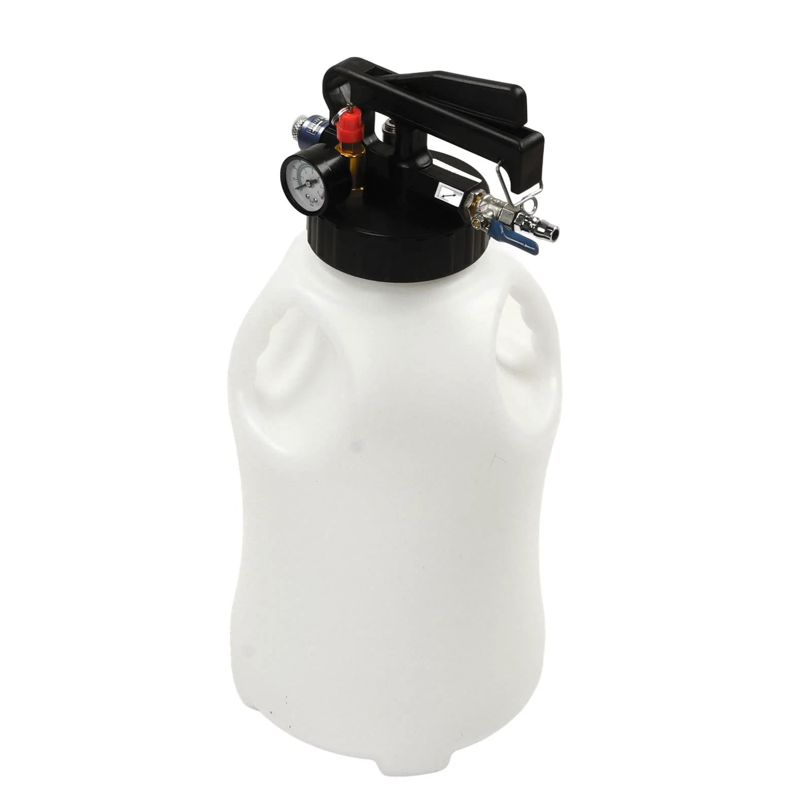 Bomba de Fluido de Transmisión Automática Herramienta de Llenado de Aceite de Transmisión Neumática de 10 L con Adaptadores ATF de 13 Piezas para Fluido de Extracción y