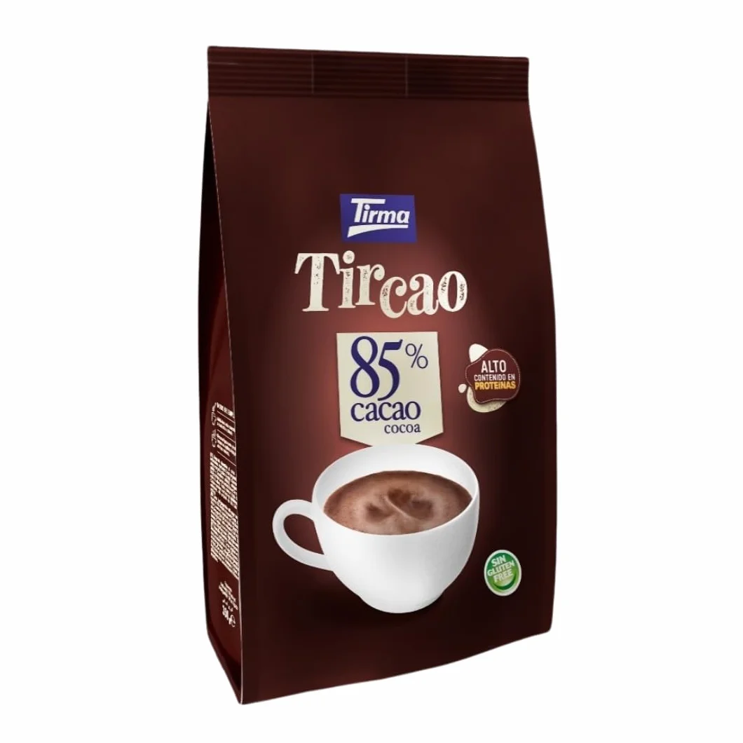 Tirma TirCao 85% Cacao Soluble 350 g Cacao en Polvo Intenso Sin Gluten Apto para Veganos