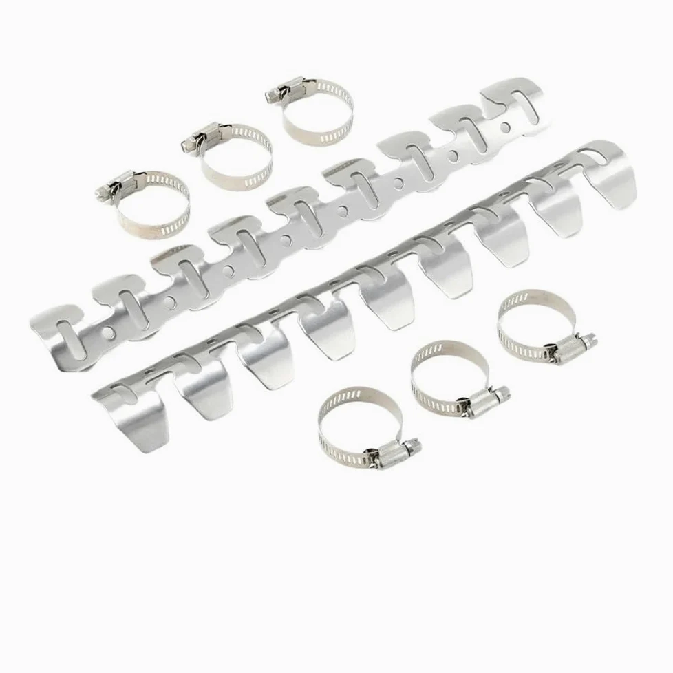 Deflectores Calor Escape para XR250R XR400R XR 250 400 R Protector De Tubo De Escape De Motocicleta Silenciador Protector Térmico Cubierta Protectora De Silenciador