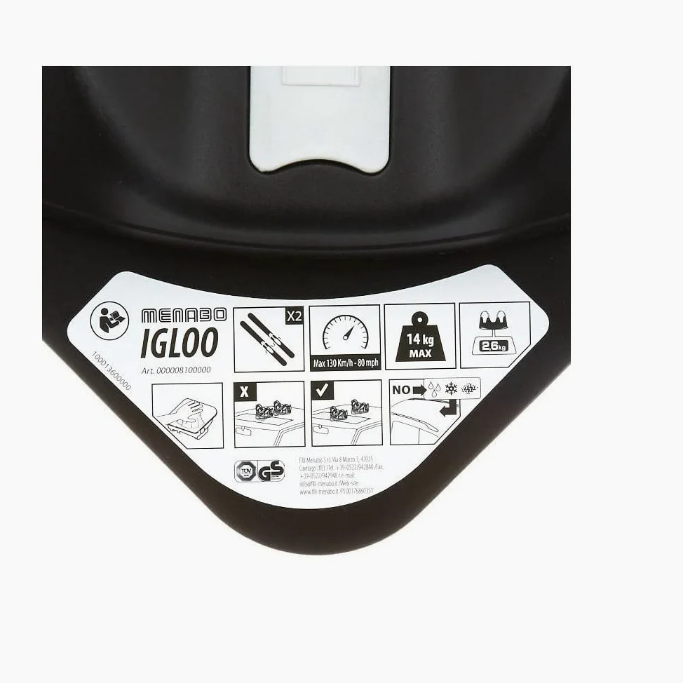 Compatible con Volkswagen Touran II (5T) 5P dal 15 in POI Smooth Porta ESQUÍS MAGNÉTICO para Techo Coche Soporte ESQUÍ MAGNÉTICO 2 Pares DE ESQUÍ para Techo NO Vidrio
