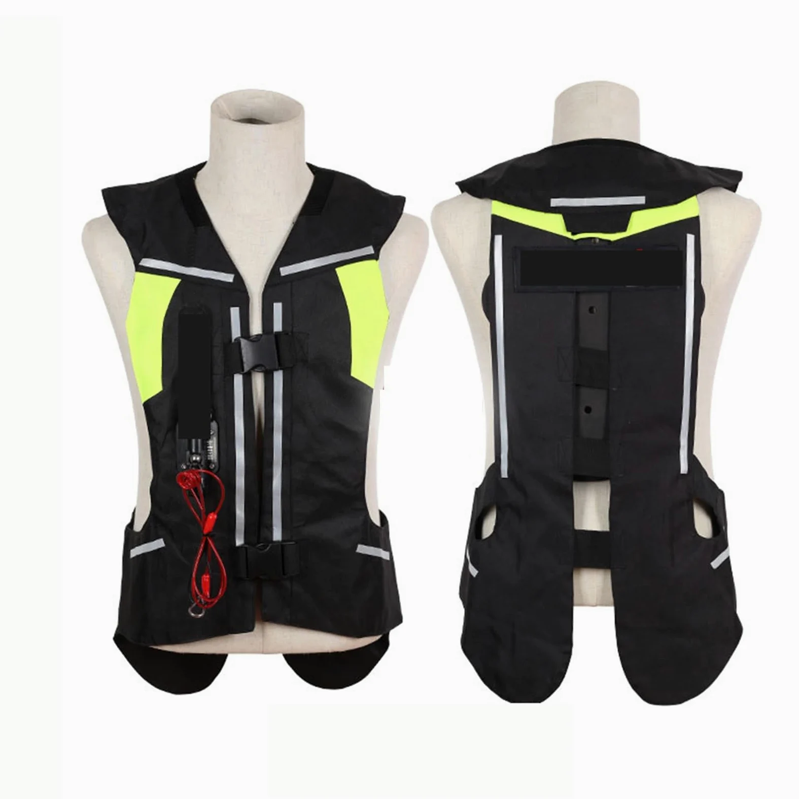 Chaleco Airbag Ajustable for Moto, Unisex, for Motociclismo, Equitación, Chaqueta Protectora