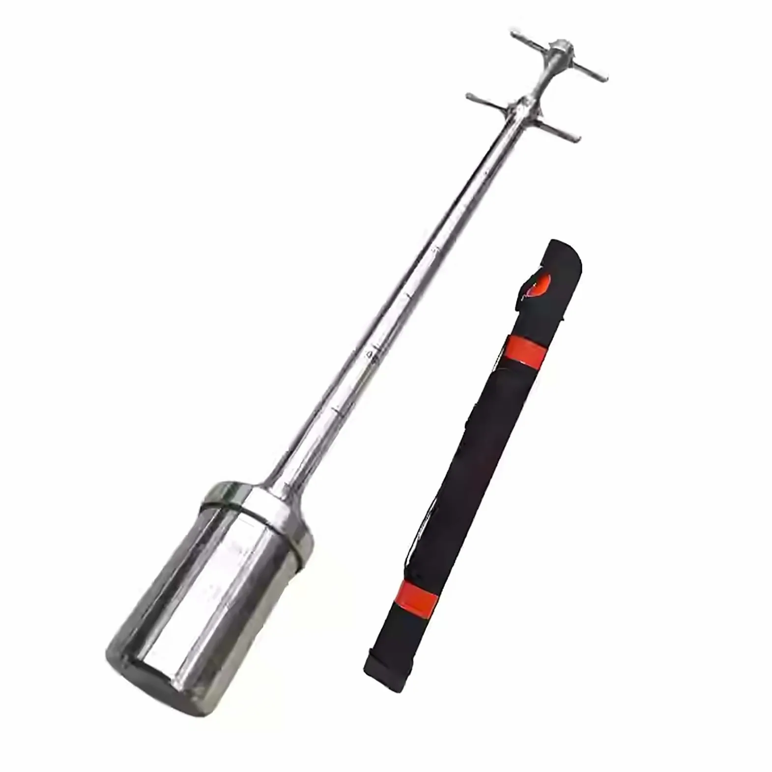 Muestreador líquido de acero inoxidable de 100 ml/200 ml, sonda de ladrón de tambor viscosa con escala para muestreo de laboratorio e industrial, 1 m de longitud, herramienta de medición precisa de