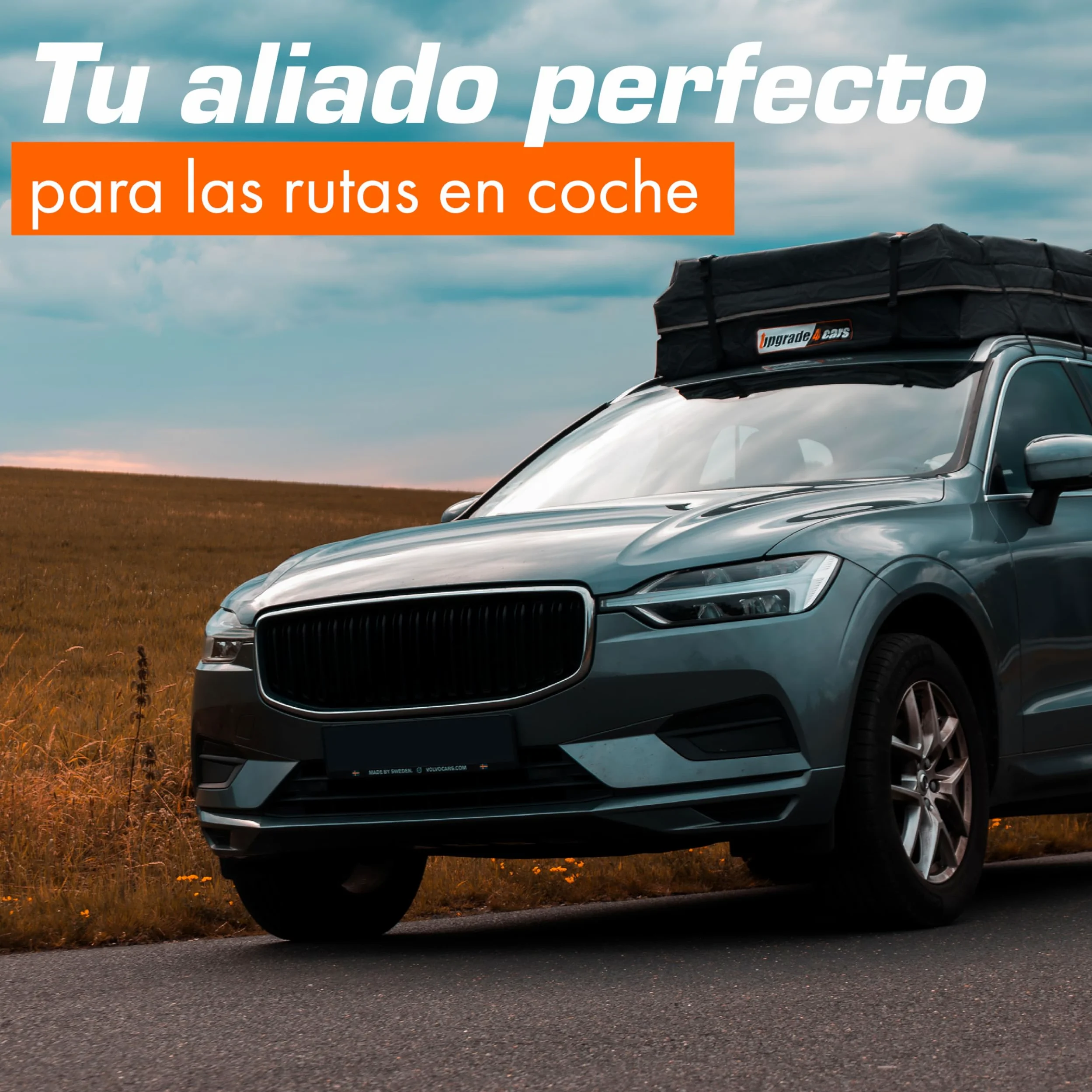 Upgrade4cars Bolsa de Techo para Coche 566L | Portaequipajes sin Barra Incluye Todos los Accesorios | Cofre Universal Plegable e Impermeable 130 x 110 x 40 cm