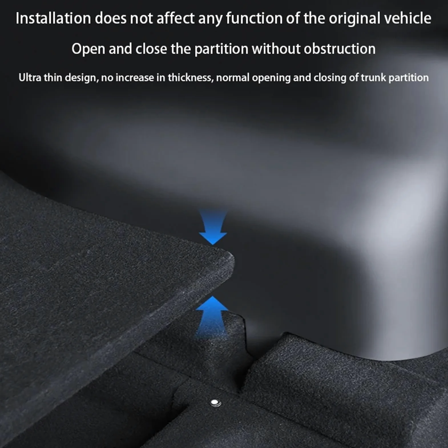 Protectores Laterales para Maletero Trasero compatibles con Tesla Model Y Juniper 2025, protección de Esquinas con Superficie TPE Alfombrilla Maletero Coche
