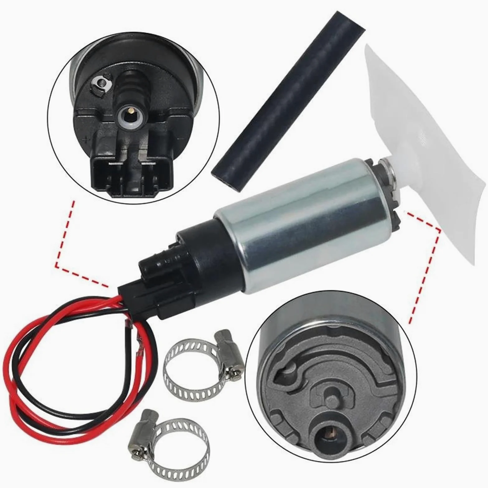 Eléctrica Bomba Bomba De Combustible Para Para Aprilia Shiver 750 900 SL750 GT PA E4 Euro 4 NAVI 854638 2D000353 Conjunto Para Transferencia Gasolina En Motores Reemplaza Módulo