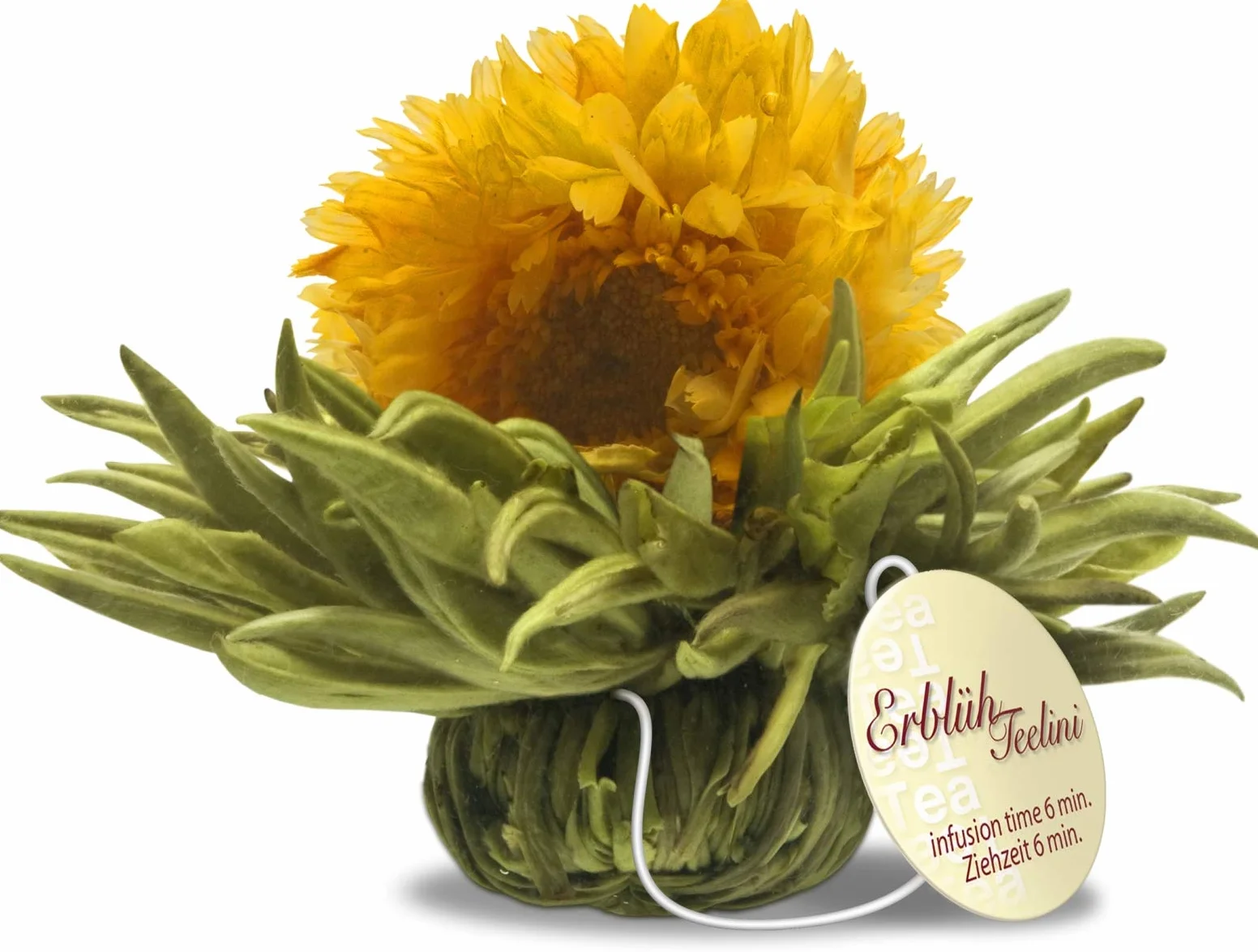 Creano Té Floreciente Teelini 8 flores 4 variaciones té blanco