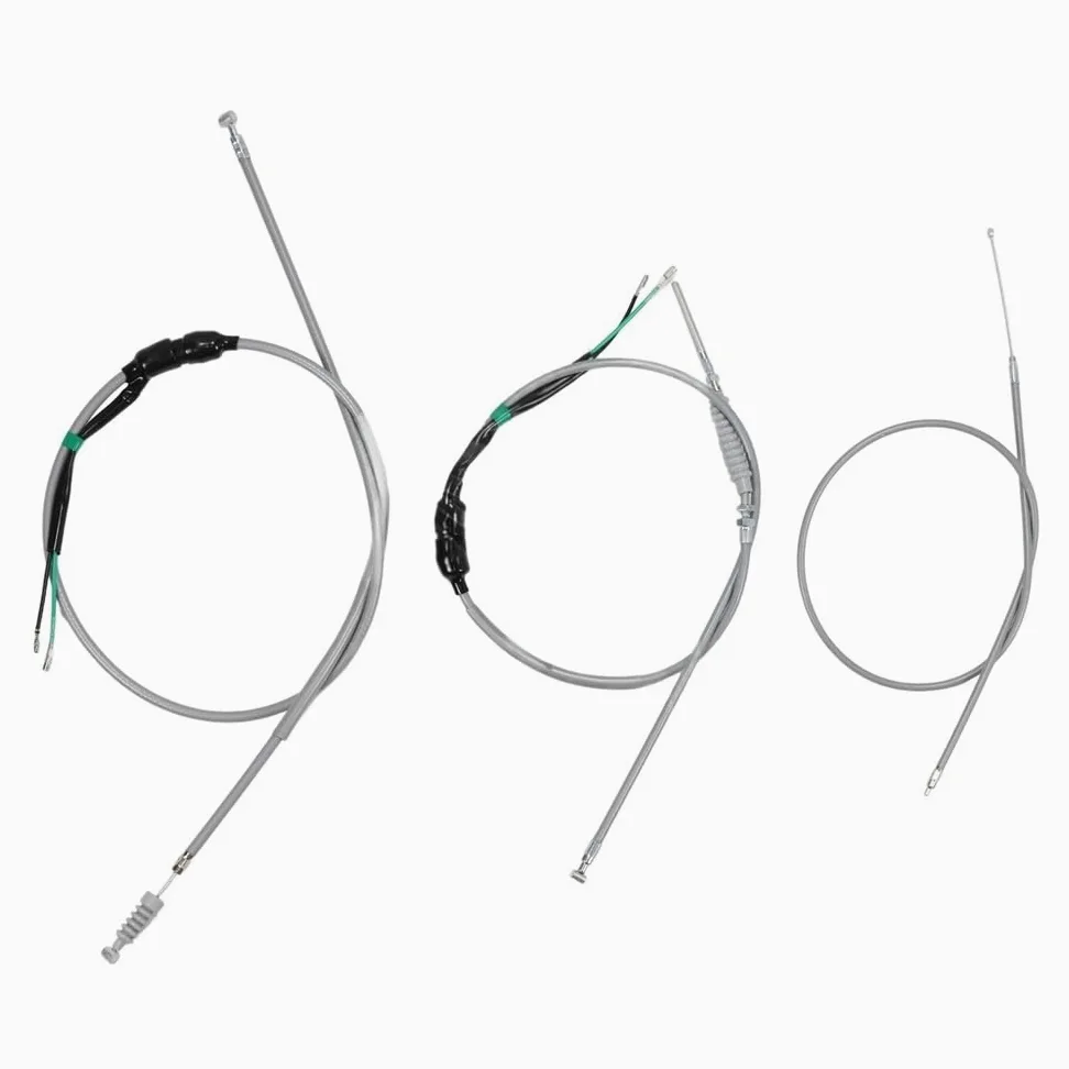 Juego de cables grises Cable freno trasero delantero motocicleta para Z50 K2 1970-1971 para Monkey Bike para Z50A Z50J Z50R