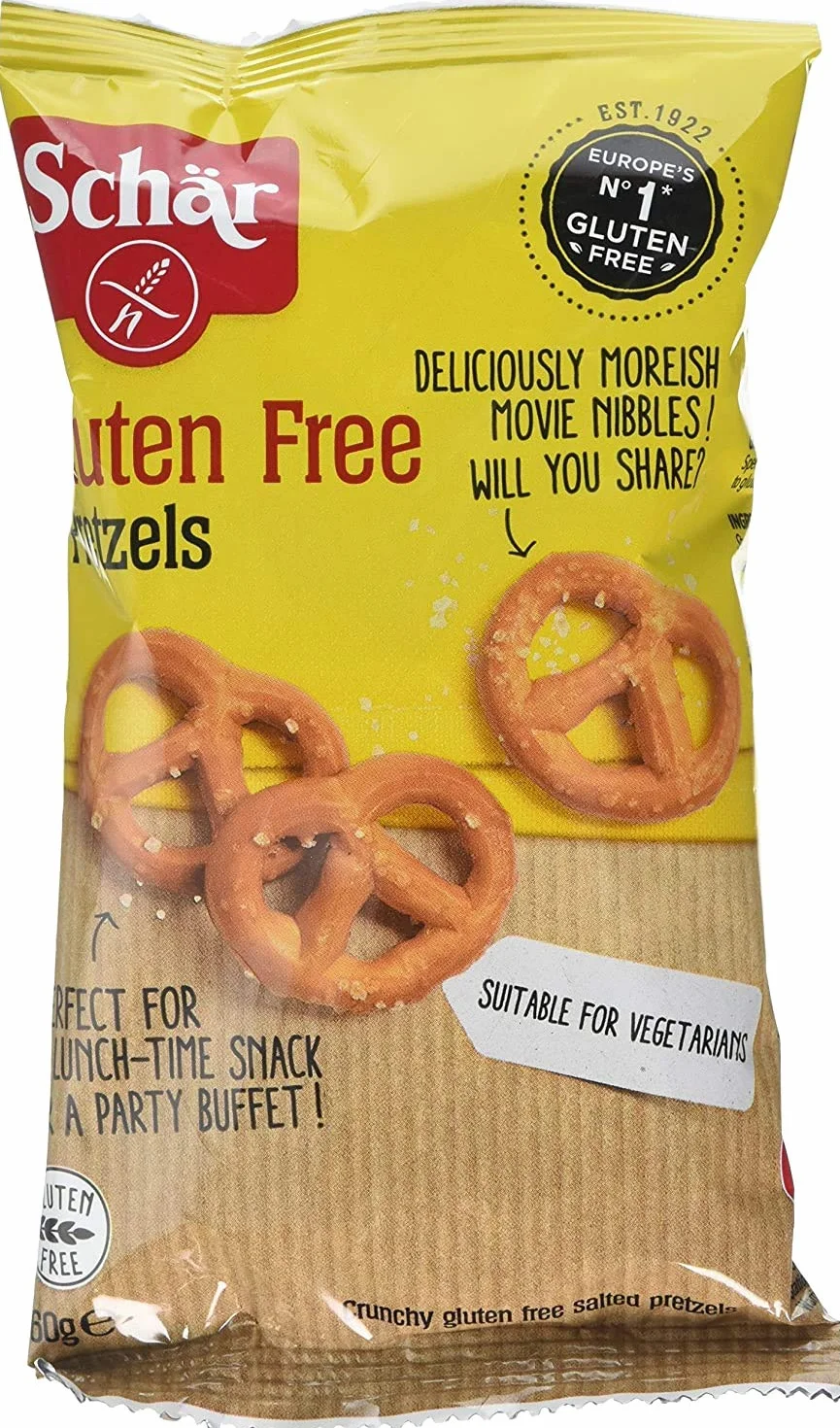 Schar Gluten Free Pretzels 60 g Pack of 5