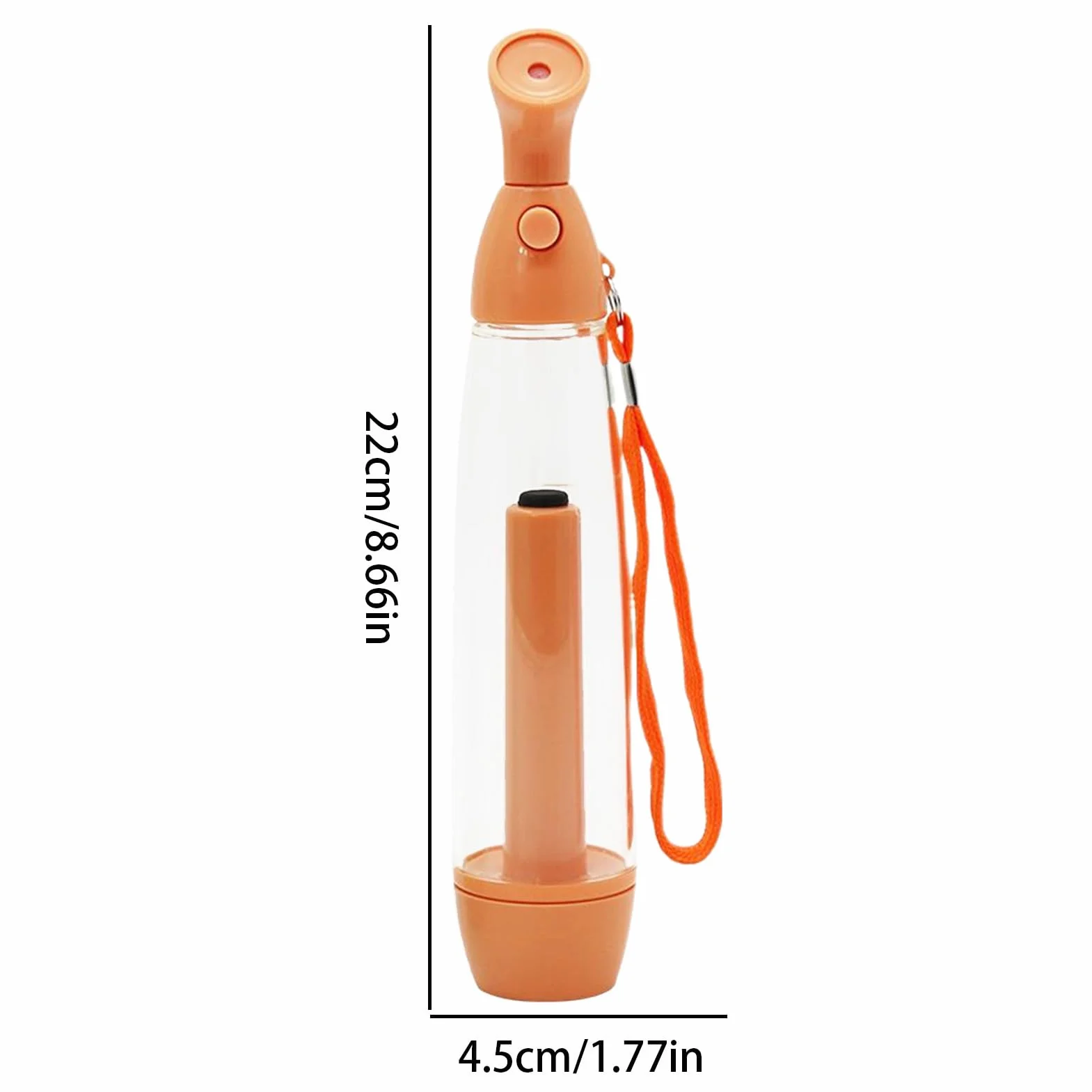 Nebulizador de Agua Spray Portátil Refrescante Pulverizador 2 Piezas Sin Baterías