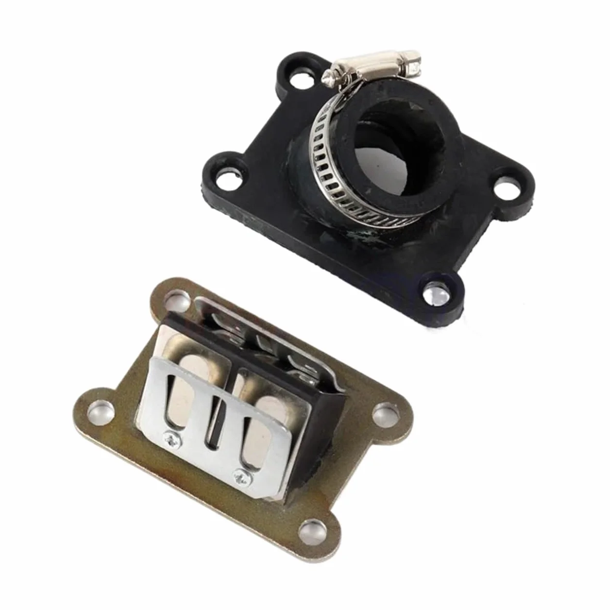 Caja de Láminas Admisión Válvula de láminas para tubo de admisión de motocicleta, compatible con KTM 50SX 2002-2008, 50 SX Pro Senior SX 50, 50SX LC, 50cc, 65 SX SX Pro. Válvula de(Set)