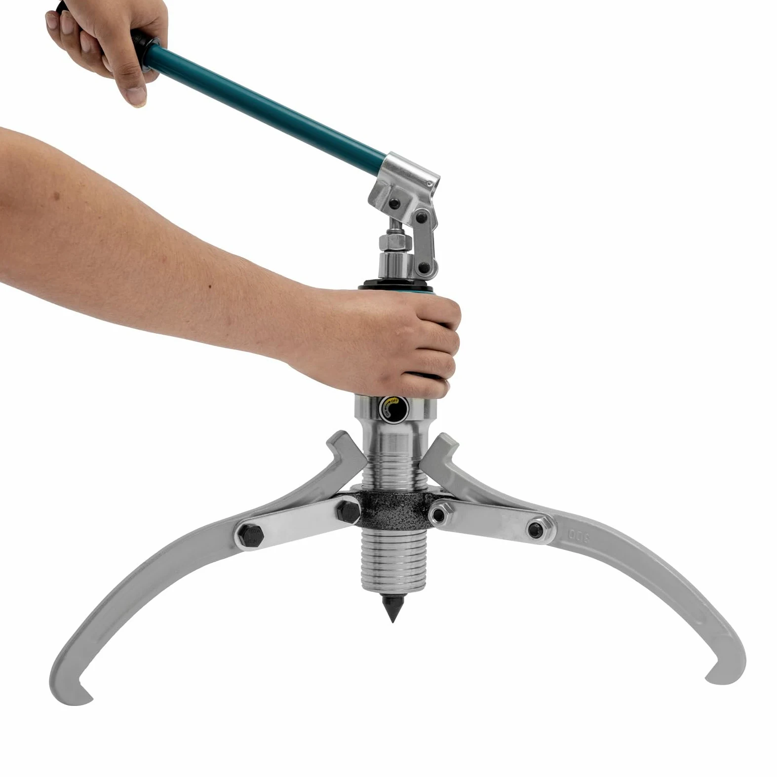 Extractor hidráulico de cojinetes 15T, extractor de cigüeñal, 3 mandíbulas o 2 mandíbulas intercambiables, juego de extractores hidráulicos integrales