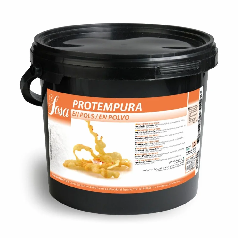 SOSA Protempura Preparado Cobertura Ligera Cubo 1.3 kgs Uso Profesional