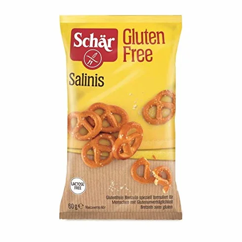 Schär Salinis Mini Pretzels Gluten 60G Lot De 4