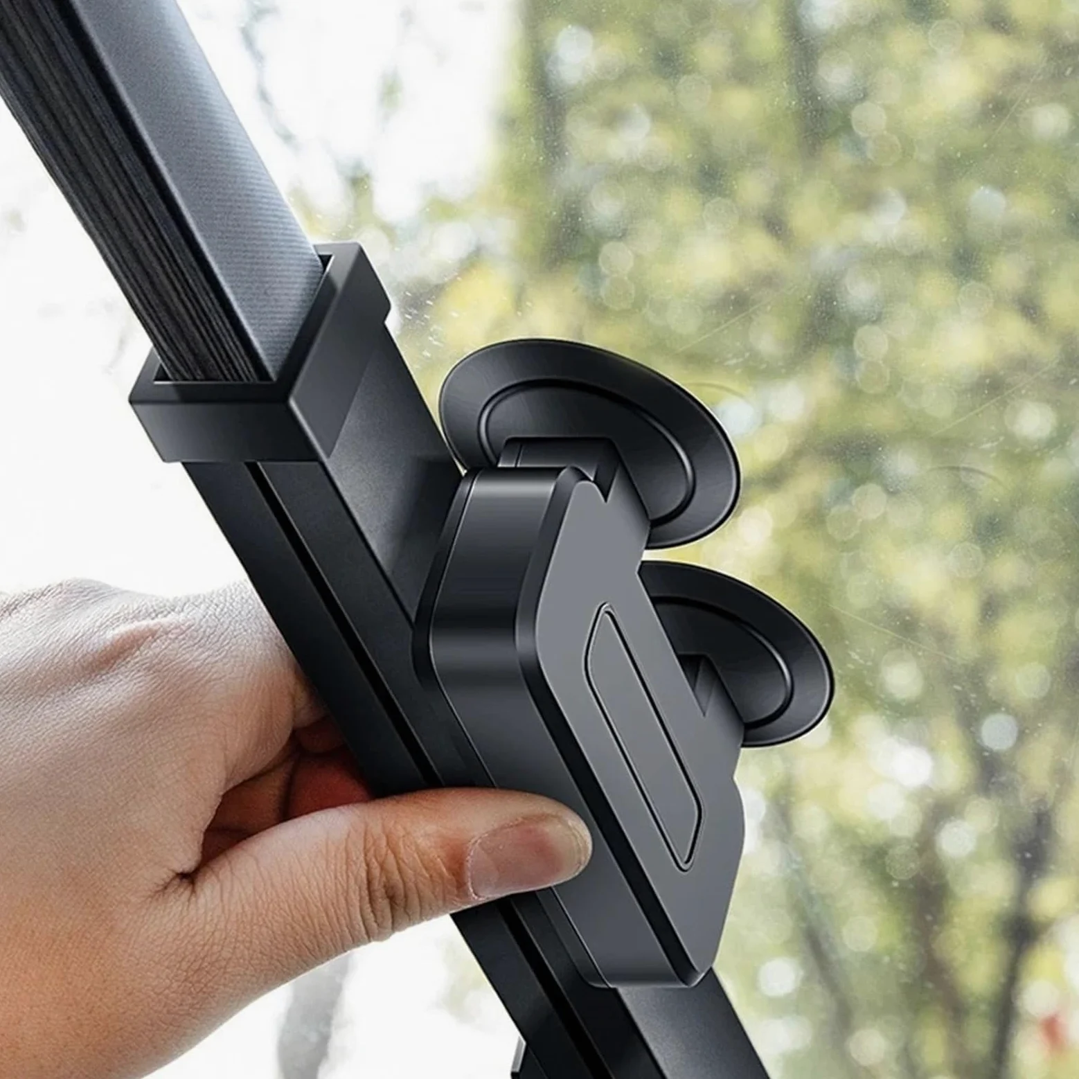 Parasoles Coche Protector De Visera Parabrisas Retráctil Grande para Coche, Bloquea Los Rayos UV, Parasol Automático, Succión para Ventana Frontal
