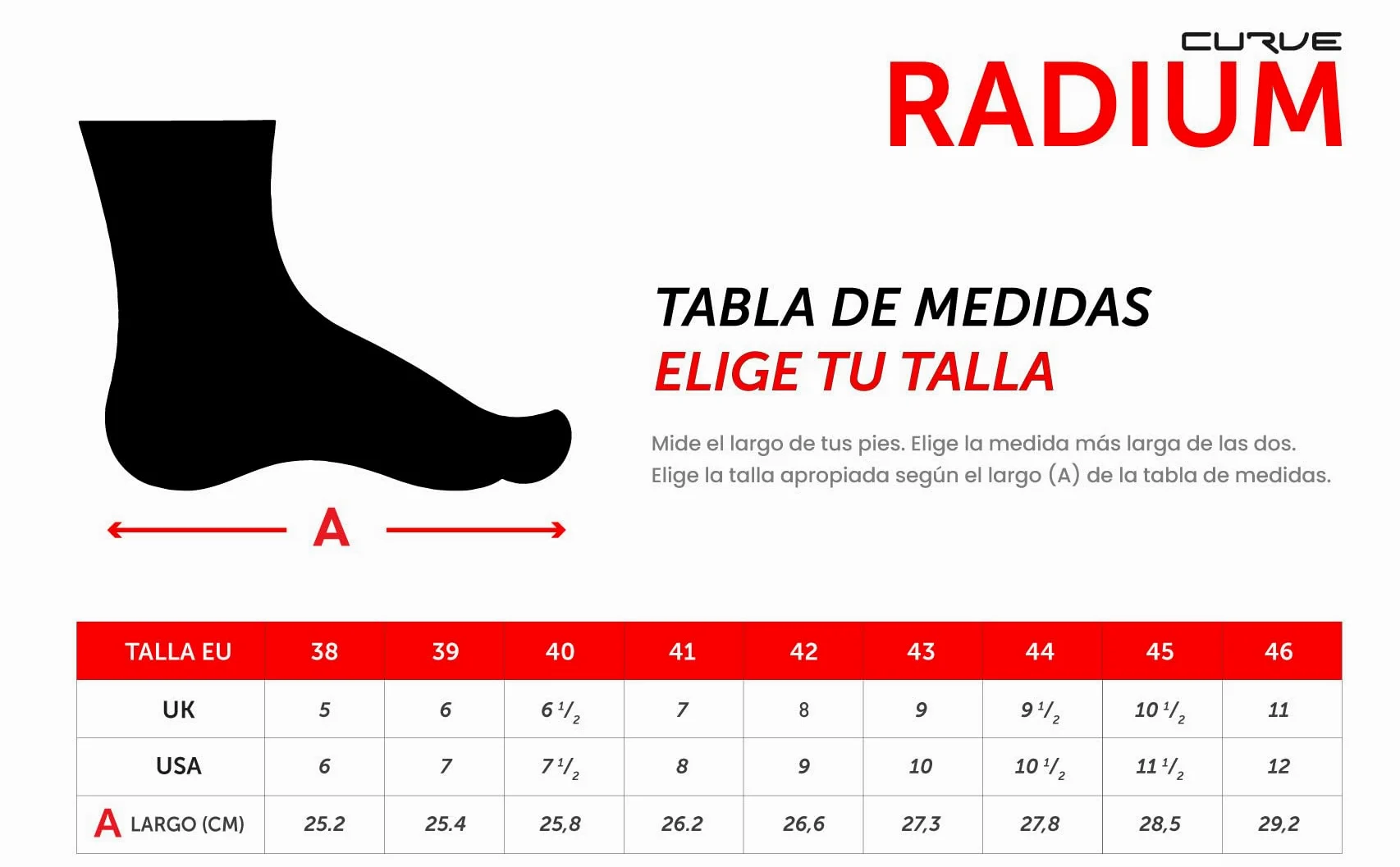CURVE Botas moto Radium Negro, Micro amara, Protección cambio, tobillo y talón, Cierre autoadherente con cordones, Suela antideslizante, Adultos, Hombre, Mujer, CE