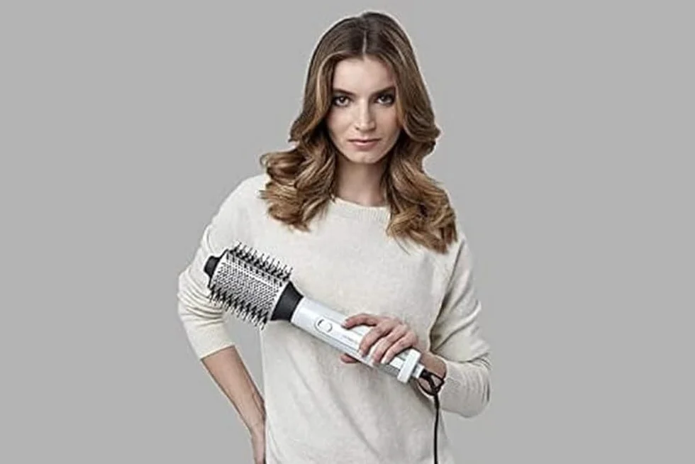 Remington Hydraluxe Cepillo de Aire Voluminizador AS8901, 1200 W, 3 Temperaturas, 2 Velocidades, Blanco