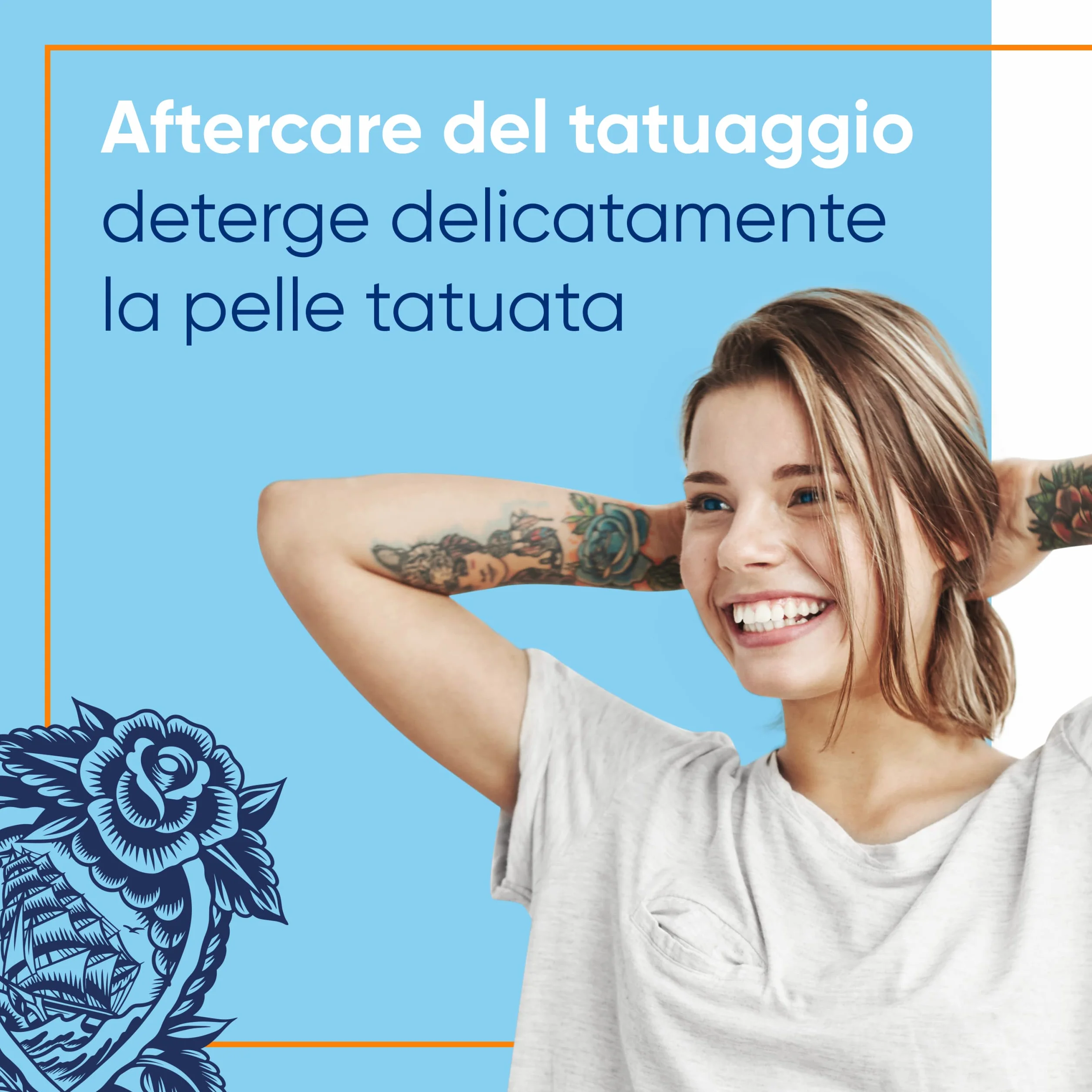 Bepanthenol Tattoo Detergente Delicato con Pantenolo 200ml