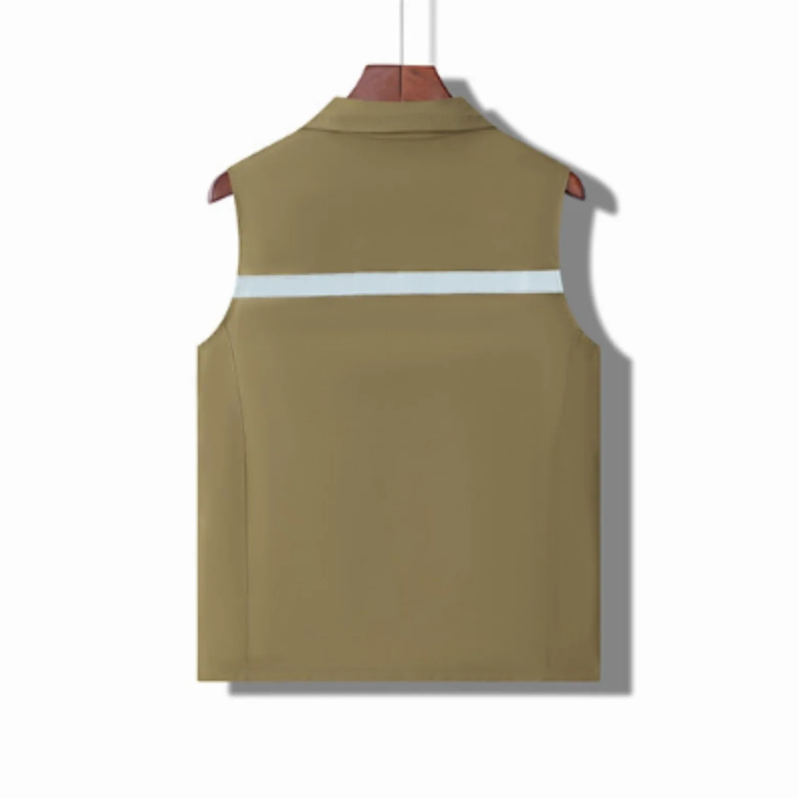 Chaleco Reflectante Impermeable For Exteriores, Ideal For La Seguridad En El Trabajo Nocturno.