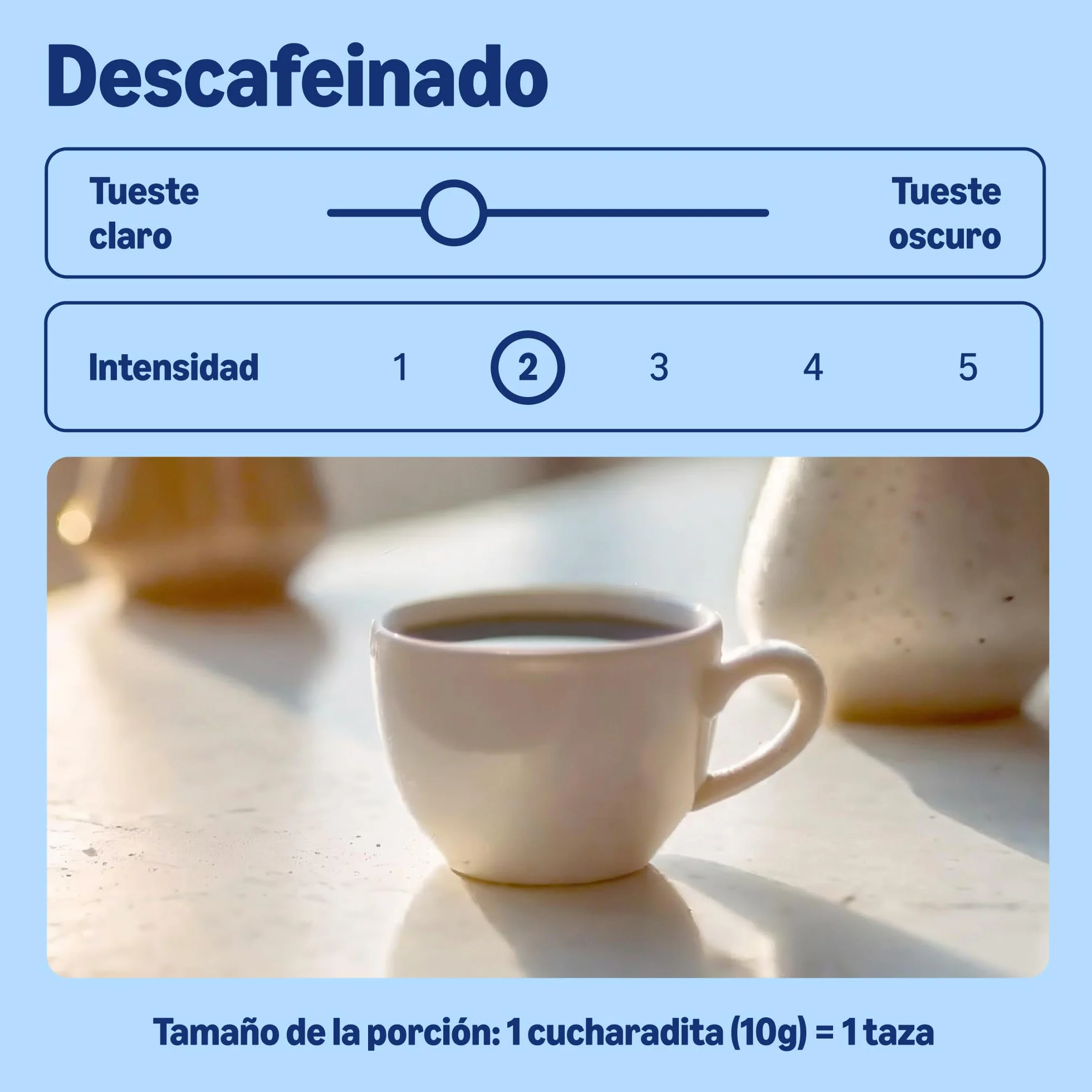 Amazon Descafeinado Café Molido Tueste Natural 100% Arábica 250g