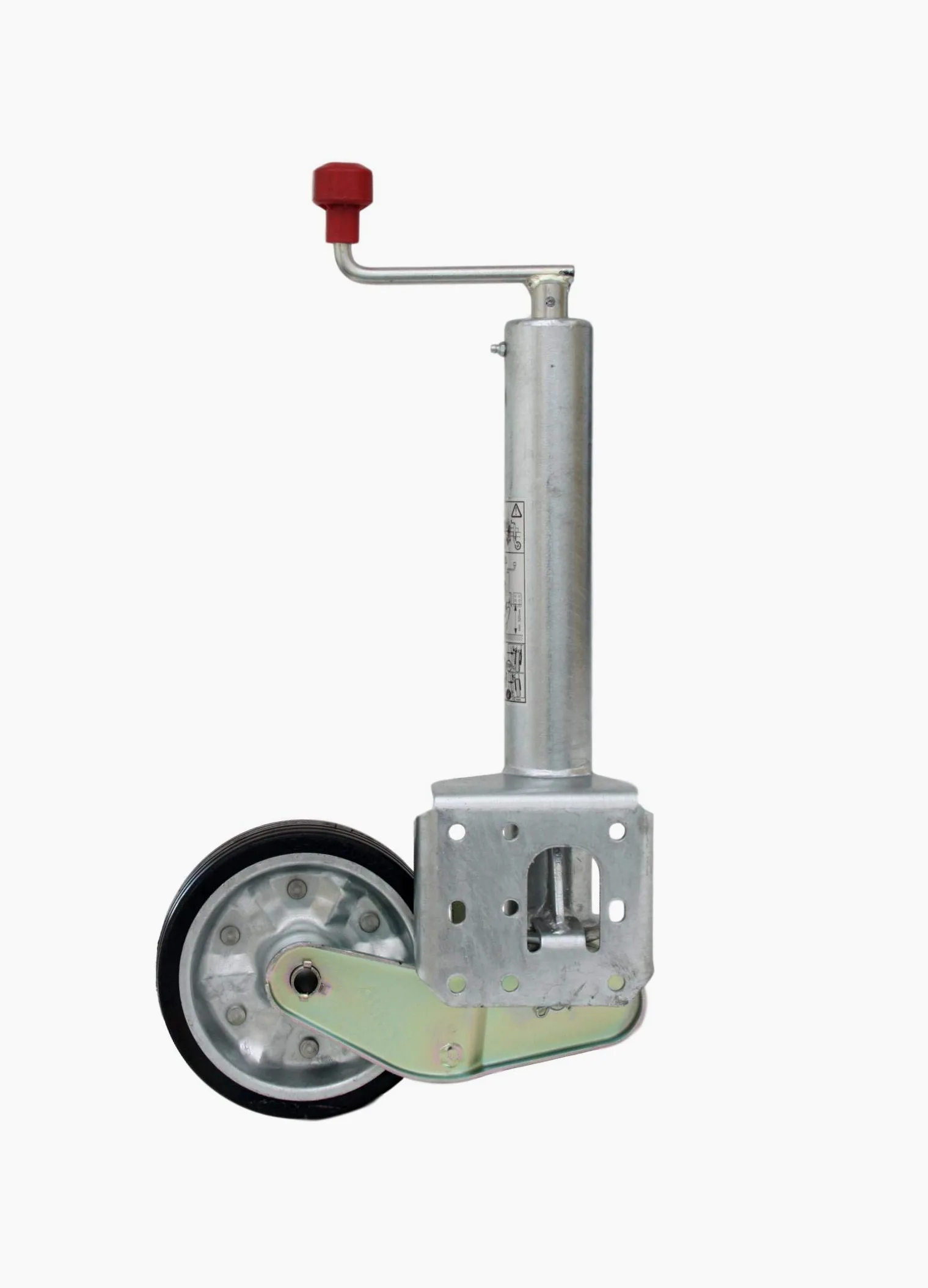 p4U AL-KO Rueda de apoyo automática para remolque (carga pesada, 500 kg, 200 x 50 mm), referencia de AL-KO: 1212382