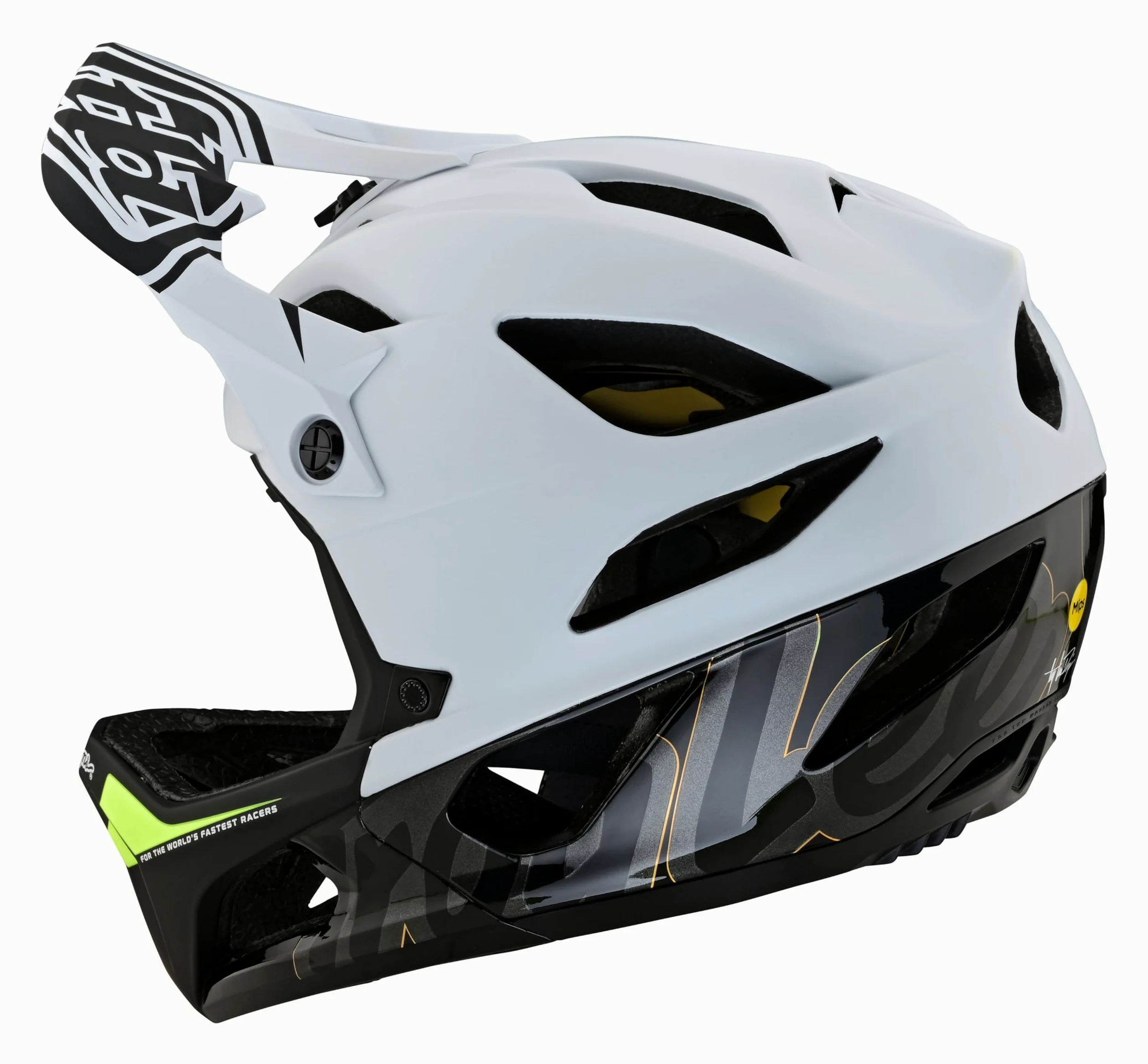 Troy Lee Designs Stage Stealth Stage Ropo - Casco de montaña con ventilación y Descenso Unisex para Adultos