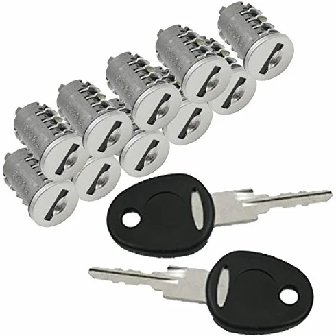 FAP - 10 cilindros cilíndricos para cerraduras de caravana o caravana