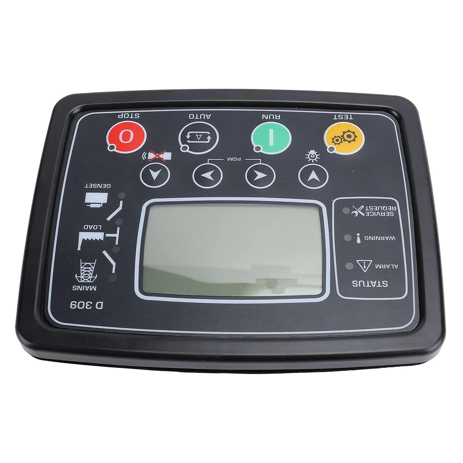 Panel de Control del Generador DKG309 Panel Controlador de Grupo Electrógeno Seguro y Duradero para de Alerta 8-36V