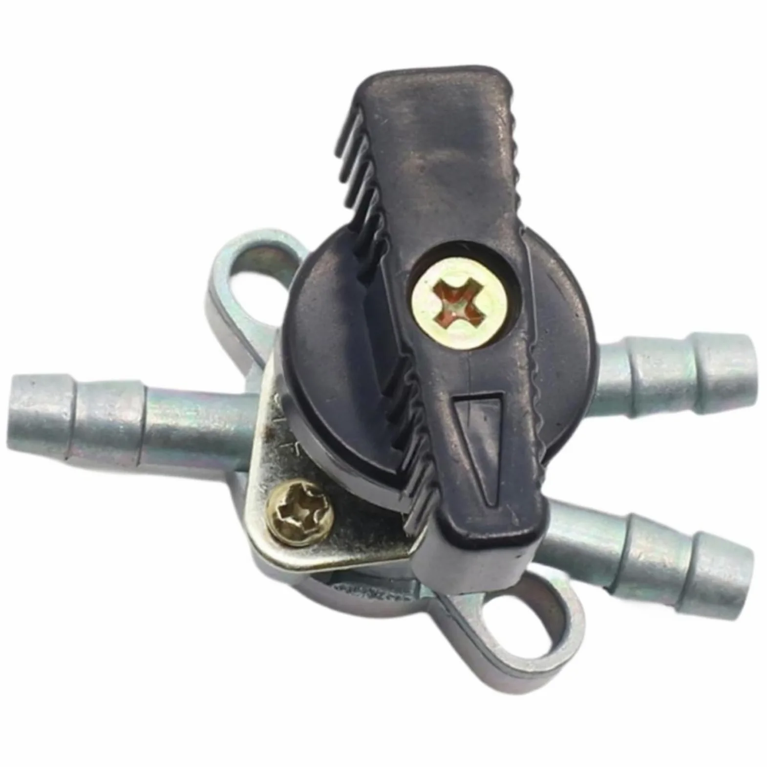 Grifo de tanque combustible 3 vías, llave purga, 2 en 1, accesorio for ATV, válvula resistente