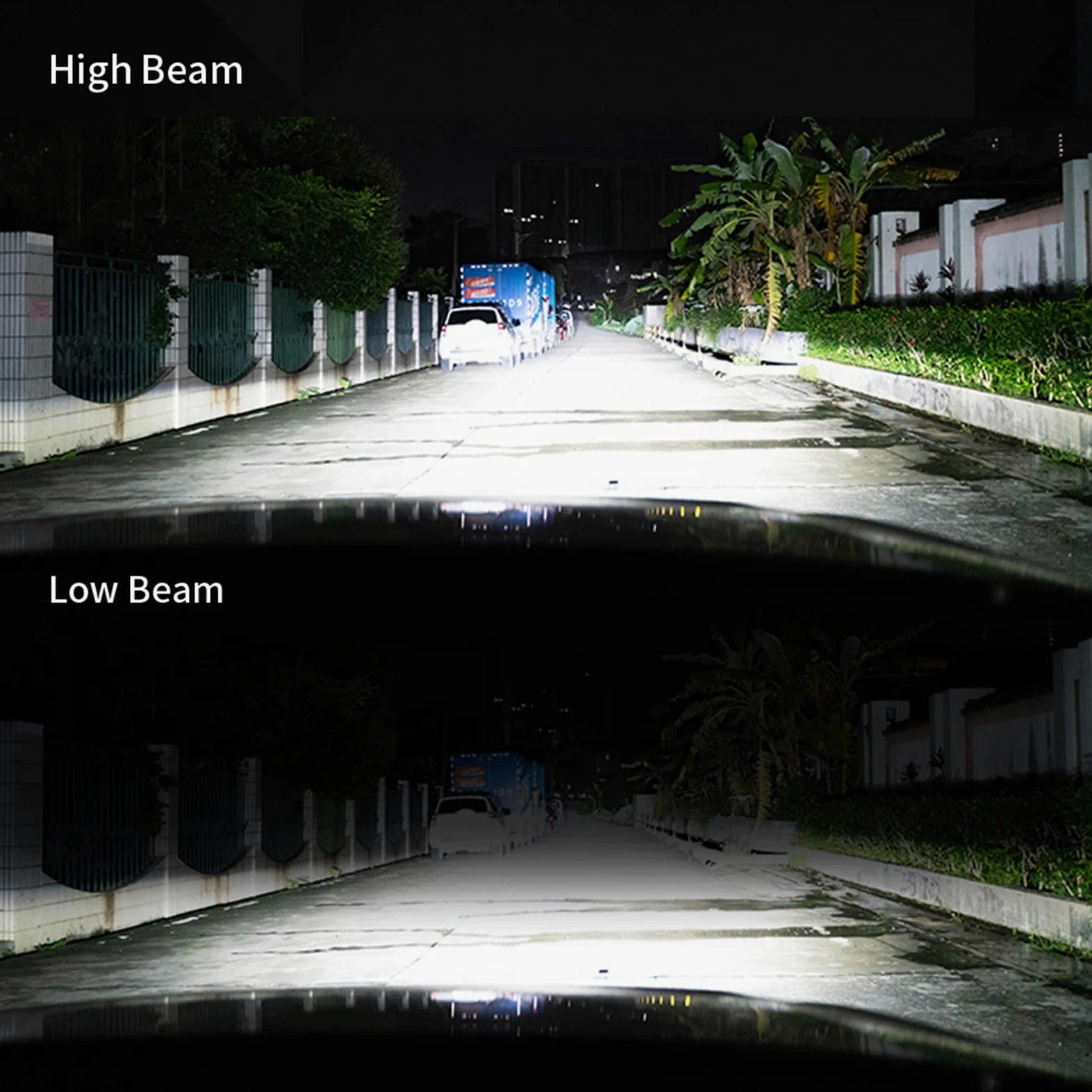 Faros Delanteros LED Para Automóvil Faros Delanteros LED 20000LM CSP Luz Antiniebla LED Automática 6000K Iluminación LED, IP68 A Prueba De Agua, Paquete De 2,H4