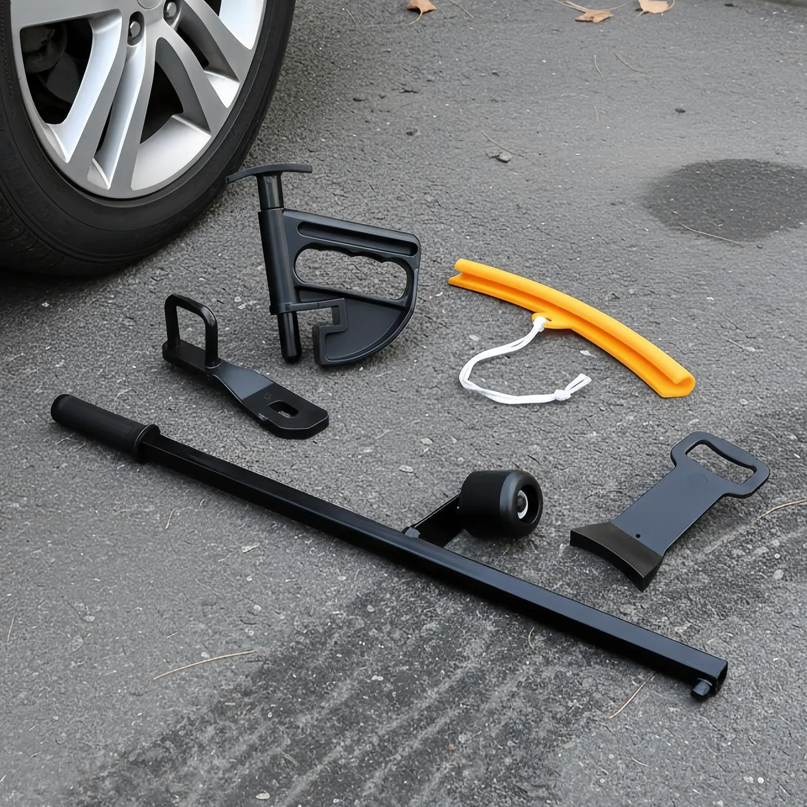 Herramientas para Cambio de Neumáticos Pinza Sujetadora Para Llantas | Rompedor De Talón Para Neumáticos Para Camión, SUV, Motocicleta, Instalación, Taller De Reparación, Garaje,
