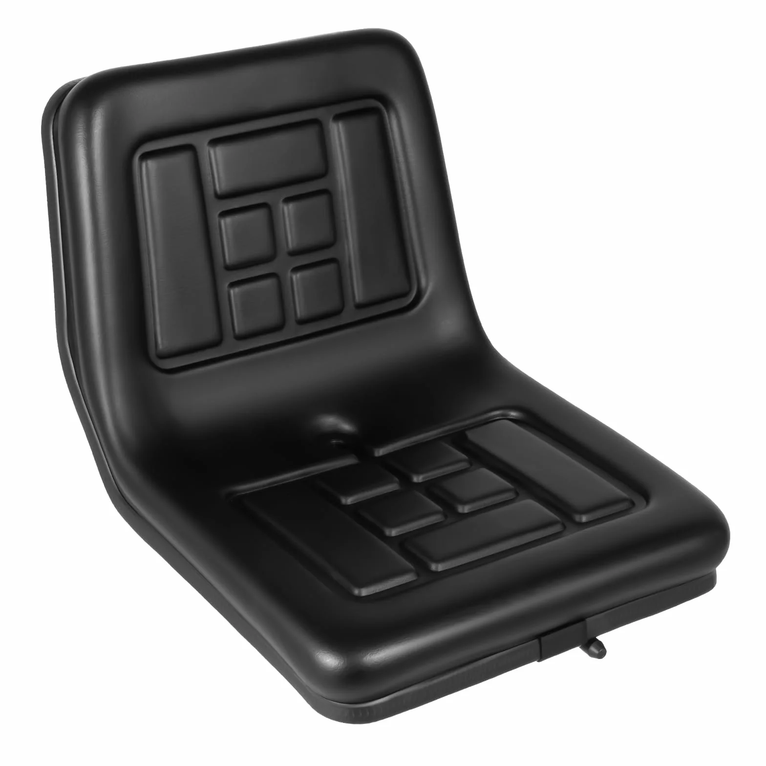 Asiento universal para tractor, asiento de remolque con respaldo, resistente al agua, asiento de PVC de piel, asiento de excavadora, asiento para carretilla elevadora, asiento del conductor para
