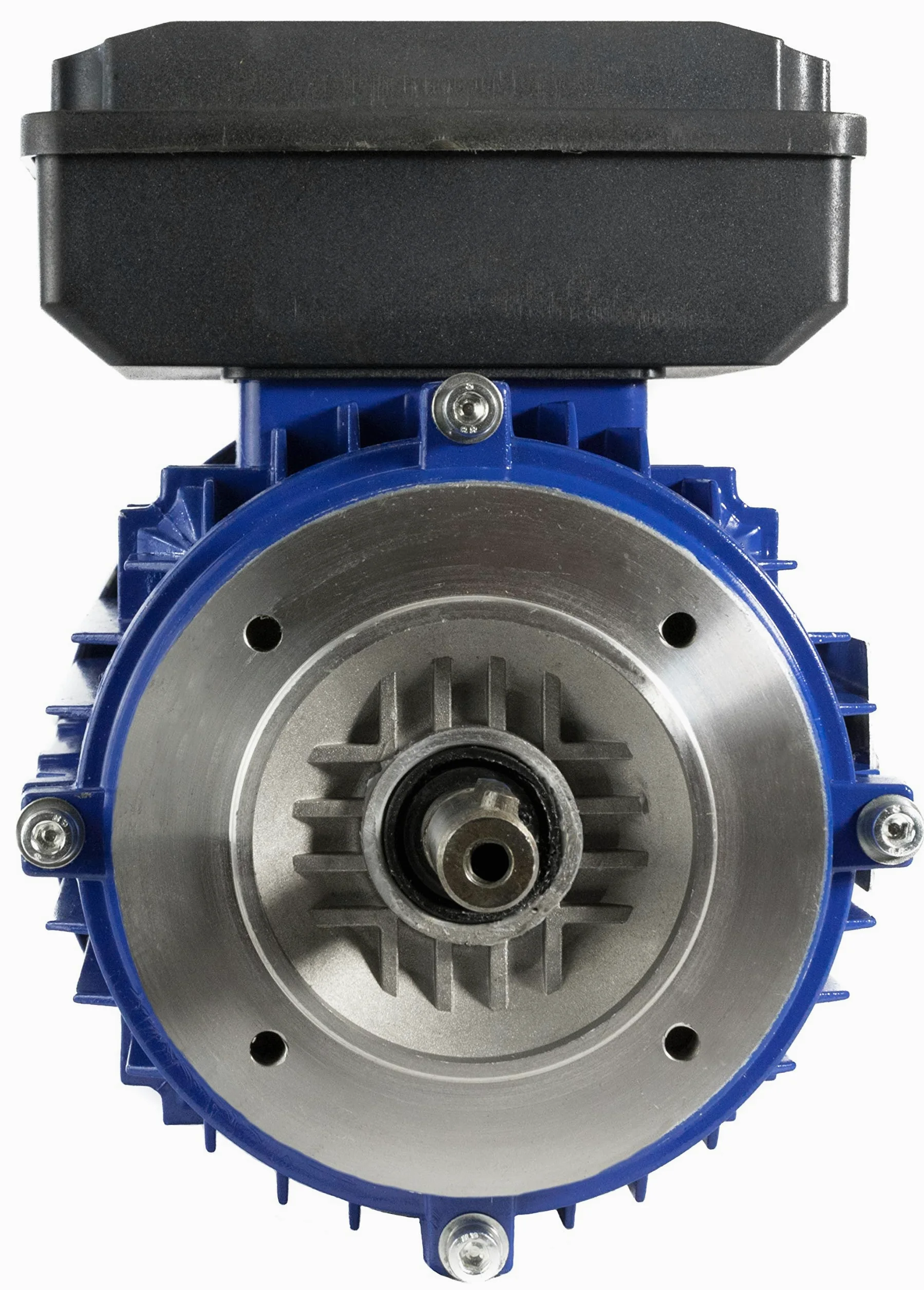 MOTOR ELECTRICO MONOFASICO 0,55KW / 0,75CV 220V 1500RPM B14 (BRIDA 120mm) TAMAÑO 80 - EJE 19mm ALTO PAR DE ARRANQUE ALREN