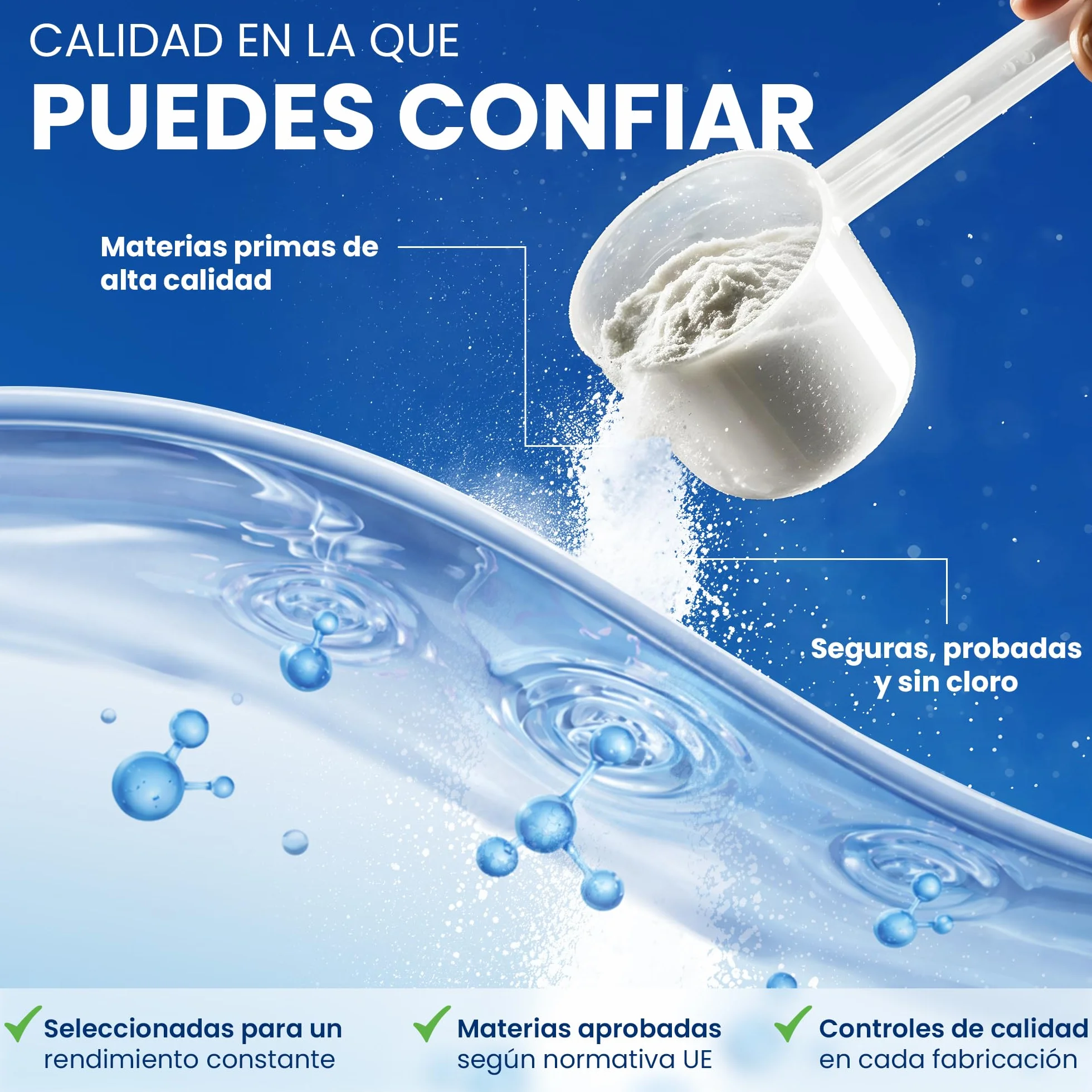 Limpiador 2en1 para Depósitos de Autocaravanas 1 KG | Limpia & Desincrusta con Oxígeno Activo | Sin Olor - Elimina Biofilm y Suciedad | Perfecto para Autocaravanas, Caravanas y Barcos