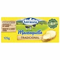 Central Lechera Asturiana Mantequilla en Pastilla Tradicional 125g