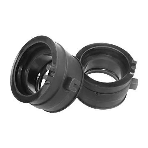 Adaptador de interfaz del colector de la ingesta de carburador para Honda Shadow VT600 VT750 Transalp XL600V XL650V DEAUVILLE NT 650 NTV600 NTV650 Tubo de admisión (Color : 2 Pieces)