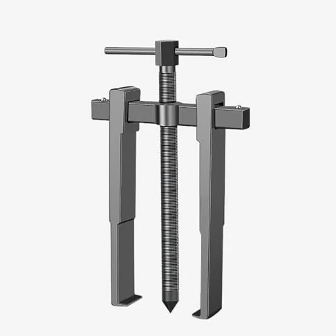 Kit de extractor de rodamientos de dos garras de acero de alto carbono, herramienta de extracción de rodamientos de rueda y engranajes de 6 pulgadas, extractor de rodamientos pequeños para rodamientos