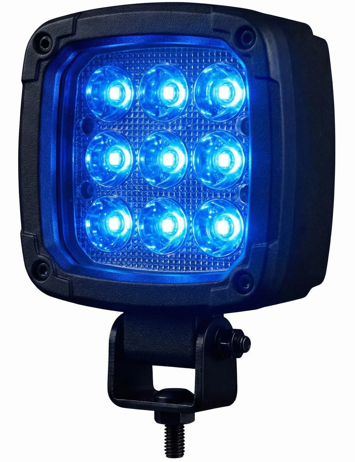 Ryme Automotive Foco LED Azul 30W 230 lm 10-30V IP69K IP67 Carcasa Aluminio Homologación ECE R10