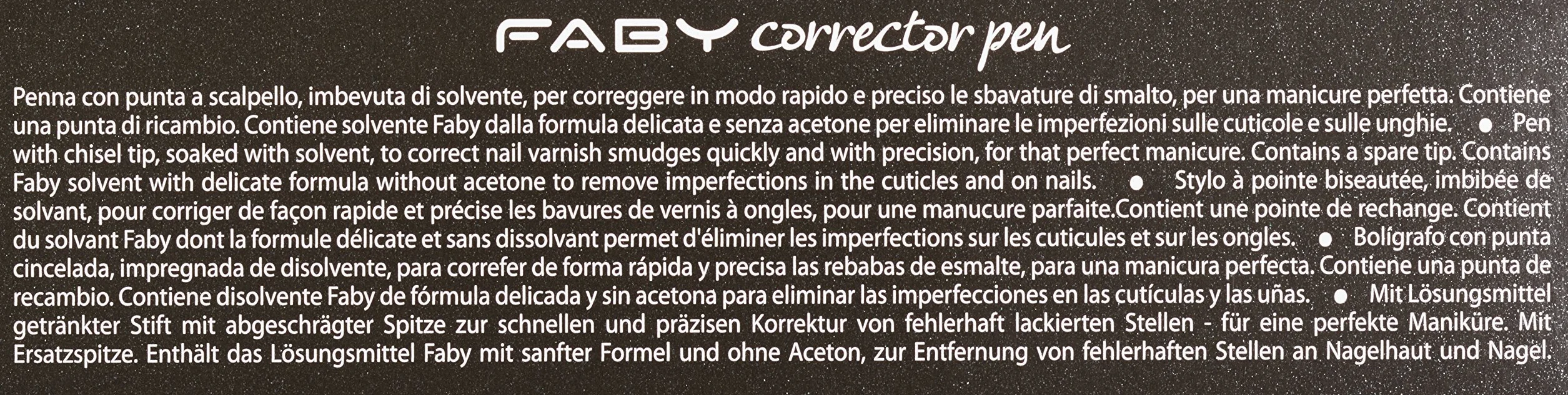 Faby Lápiz corrector de uñas 5 ml