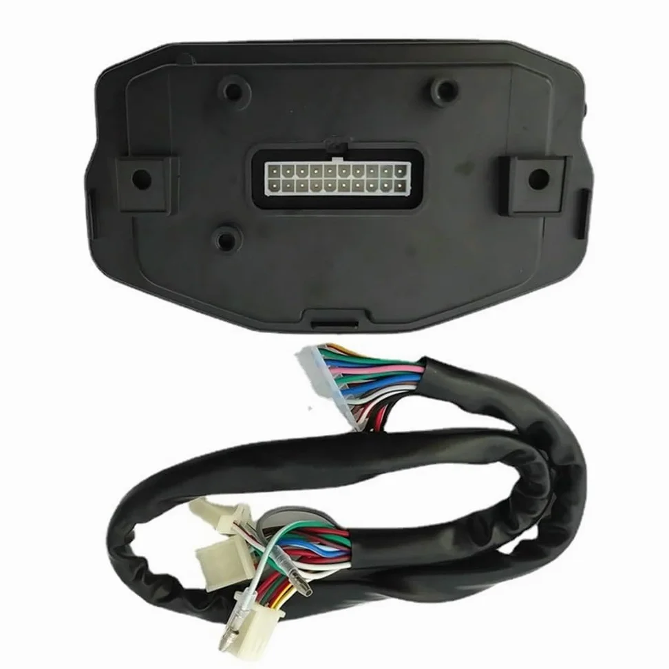 tacómetro Digital Tacómetro LED Universal para Motocicleta, 1, 2 y 4 Cilindros, odómetro Digital con luz de Fondo para
