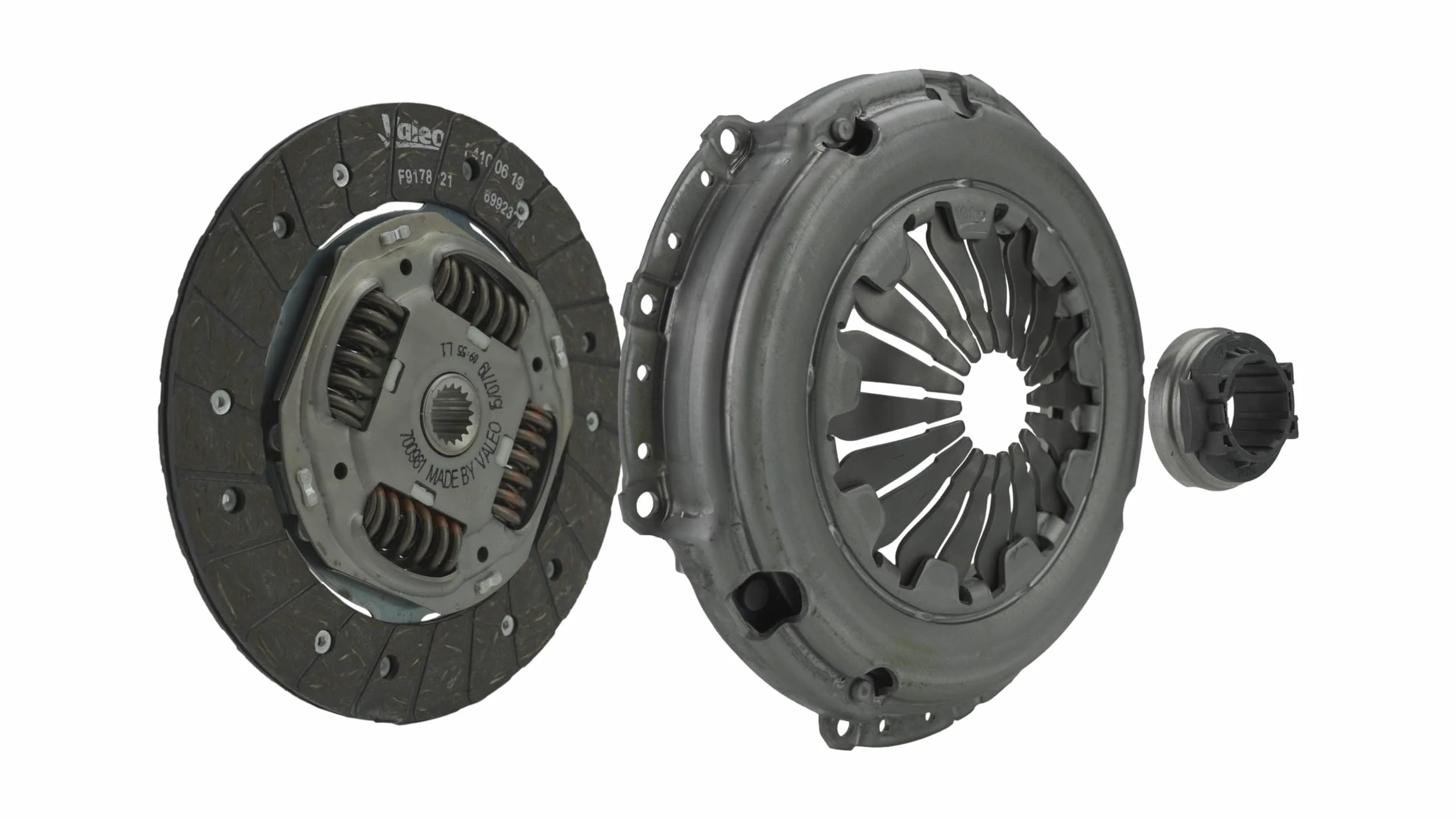 Valeo Kit de Embrague 826583 - Con Tapa, Con Disco