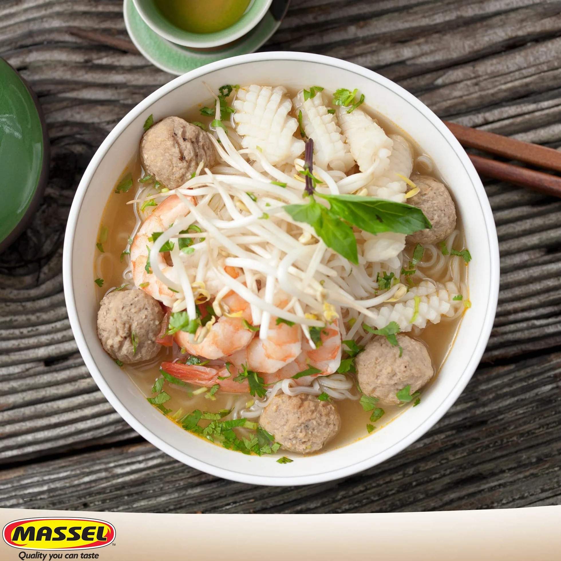 Massel Cubos asiáticos caldo instantáneo sin gluten sabor pho paquete 6 x 105 g
