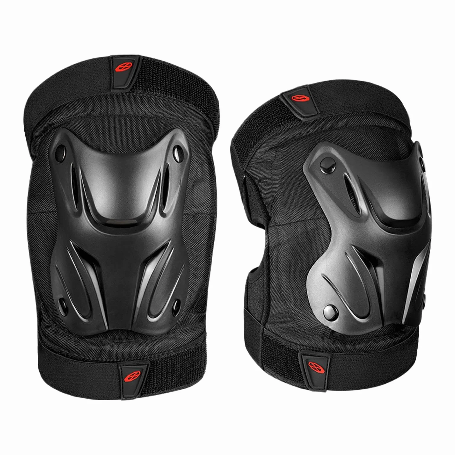 Protectores de rodilla de motocross, protectores de rodilla de motocicleta - Protectores ajustables, soportes para codos y rodillas, accesorios de motocicleta, equipo de protección contra
