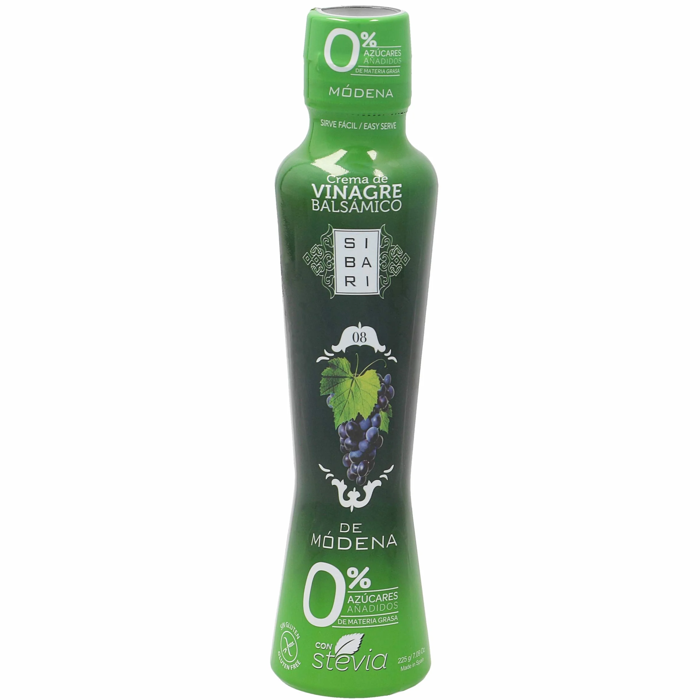SIBARI crema de vinagre de Modena 0% M.G 225 gr