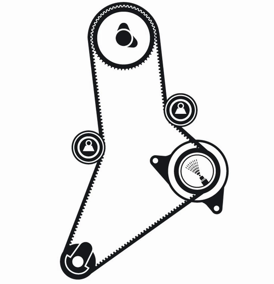 SKF VKMA 02983 Kit de Correa Distribución y Componentes