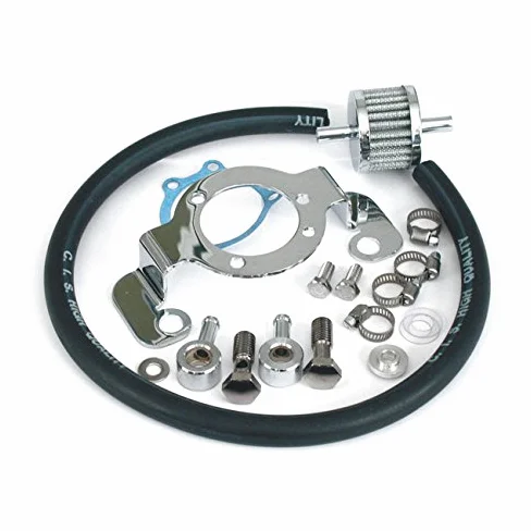 Kit de soporte de filtro de aire y respiradero carburador para Harley Davidson Sportster XL 91 - 06